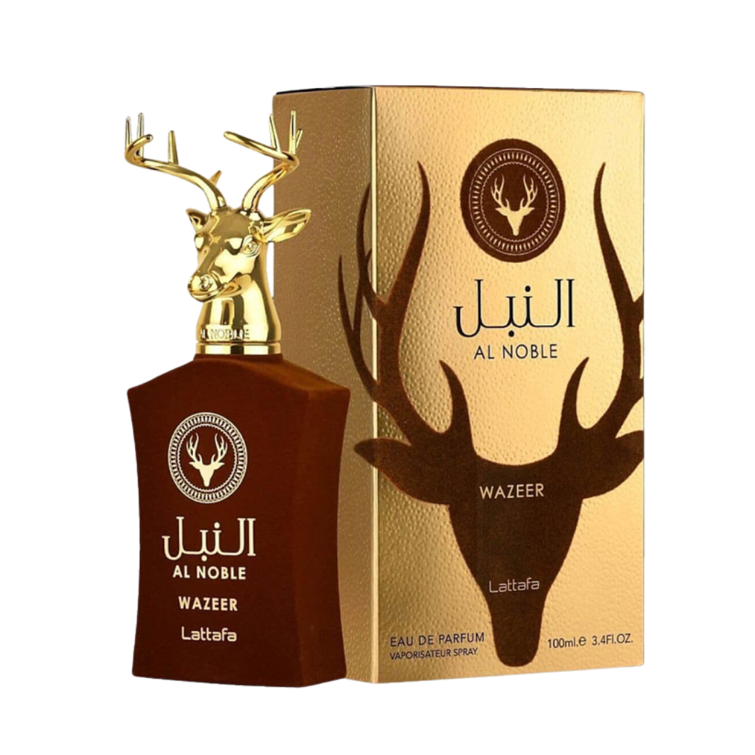 Al Noble Wazeer perfume de la marca Lattafa Rif Perfume