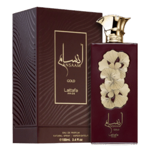 Ansaam Gold perfume de la marca Lattafa Pride Rif Perfumes