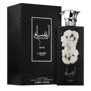 Ansaam Silver perfume de la marca Lattafa Pride Rif Perfumes