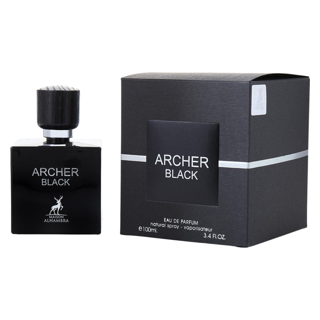 Archer Black de la marca Maison Alhambra Rif Perfume