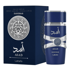 Asad Zanzibar perfume de la marca Lattafa Rif Perfume