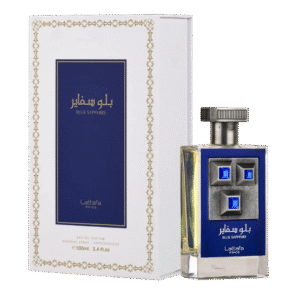 Blue Saphire perfume de la marca Lattafa Pride Rif Perfumes