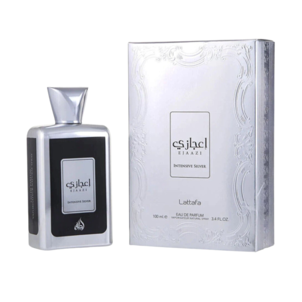 Ejazzi Intense Silver perfume de la marca Lattafa Rif Perfume