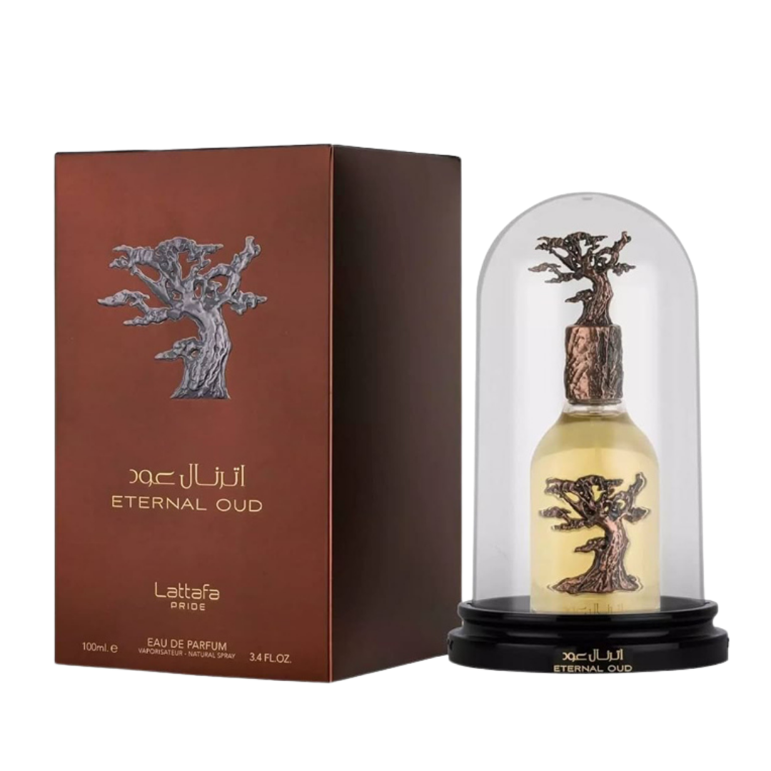 Eternal Oud perfume de la marca Lattafa Pride Rif Perfumes