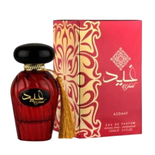 Ghaid perfume de la marca Asdaf Rif Perfumes