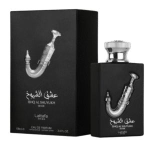 Isq Al Shuyukh Silver perfume de la marca Lattafa Pride Rif Perfumes