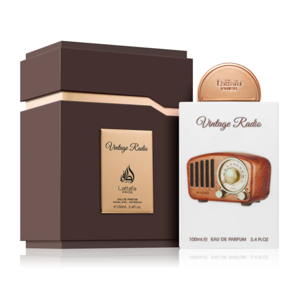 Vintage Radio de la marca Lattafa Pride Rif Perfumes