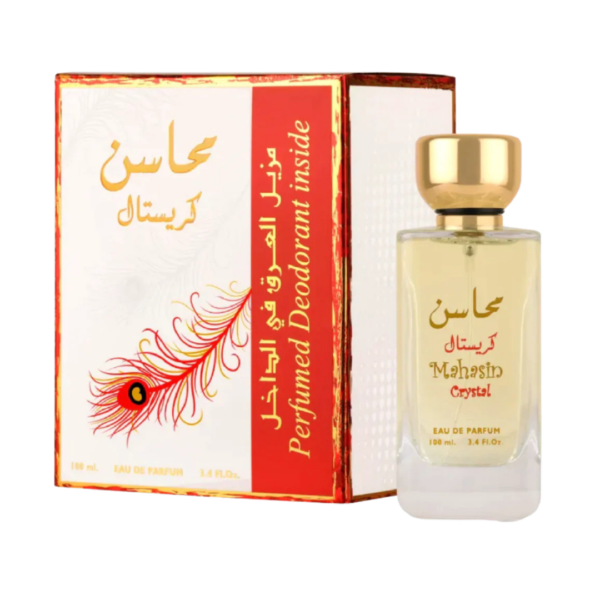 Mahasin Crystal perfume de la marca Lattafa Rif Perfume