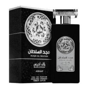 Majd Al Sultan Black Intense perfume de la marca Asdaf Rif Perfumes
