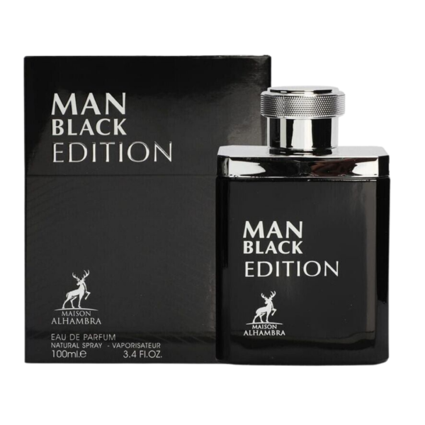 Man Black Edition perfume de la marca Maison Alhambra Rif Perfume