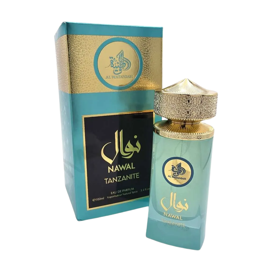 Nawal Tanzanite perfume de la marca Al Wataniah Rif Perfumes