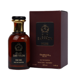 Oud Saffron perfume de la marca Nusuk Rif Perfume