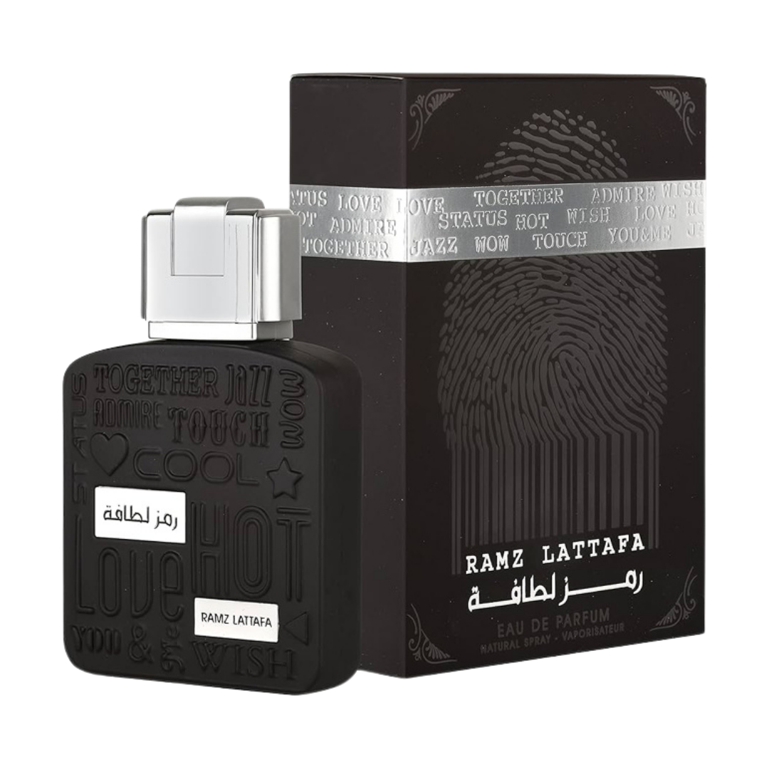 Ramz Silver perfume de la marca Lattafa Rif Perfume