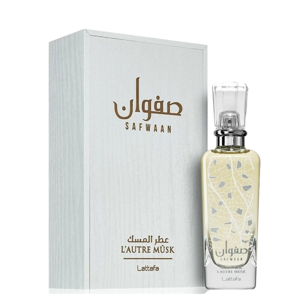 Safwaan Musk perfume de la marca Lattafa Rif Perfume
