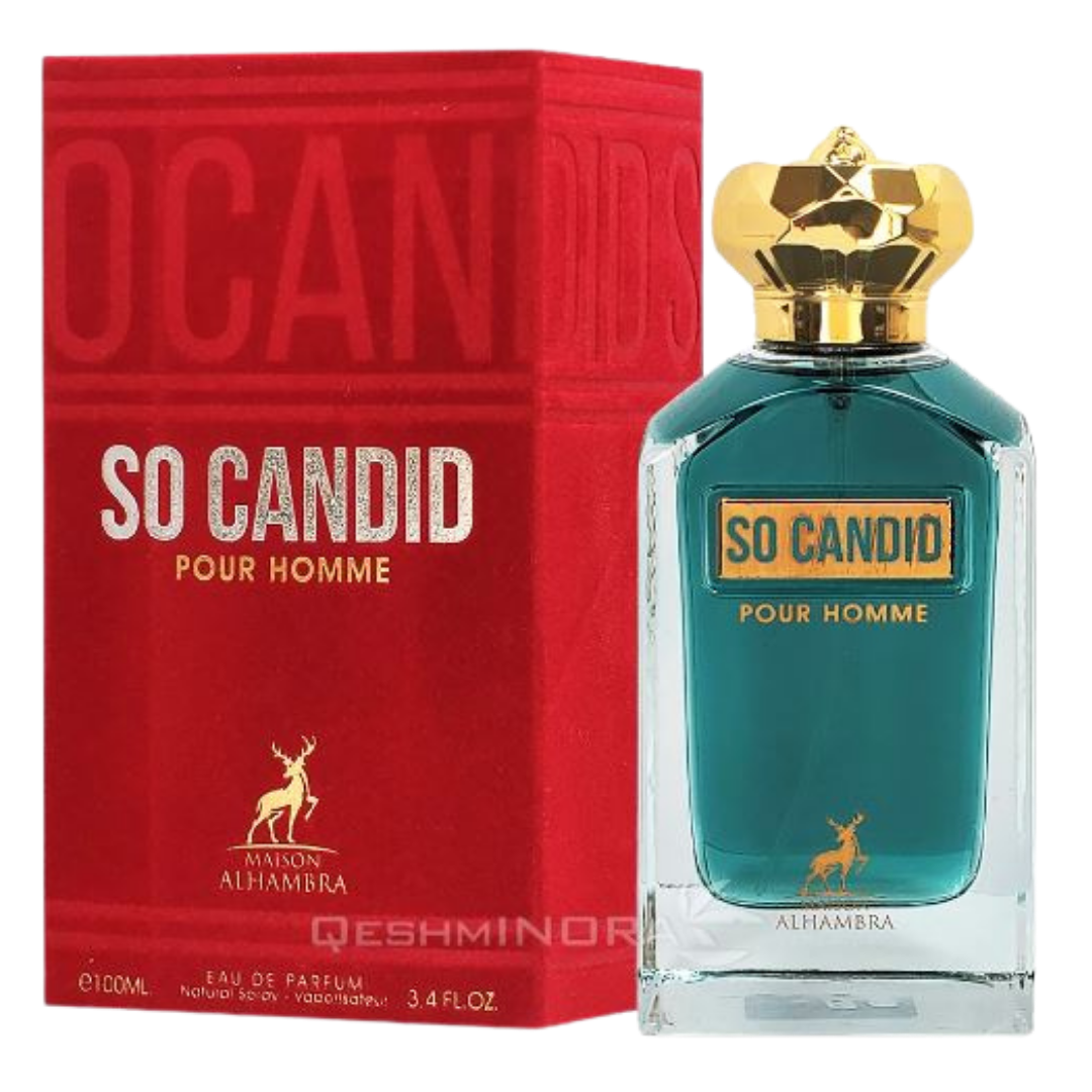 So Candid Pour Homme perfume de la marca Maison Alhambra Rif Perfume