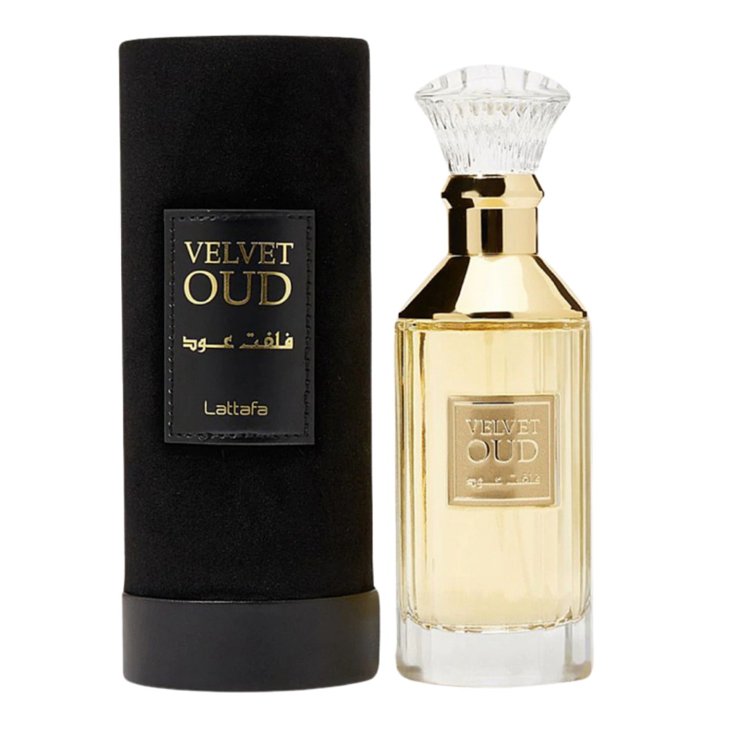Velvet Oud perfume de la marca Lattafa Rif Perfume