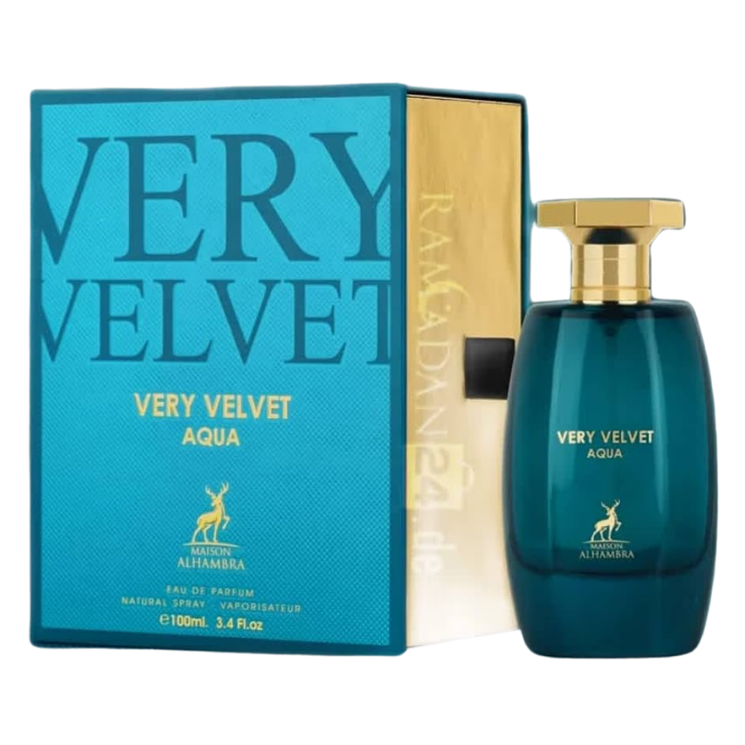Very Velvet Aqua perfume de la marca Maison Alhambra Rif Perfume