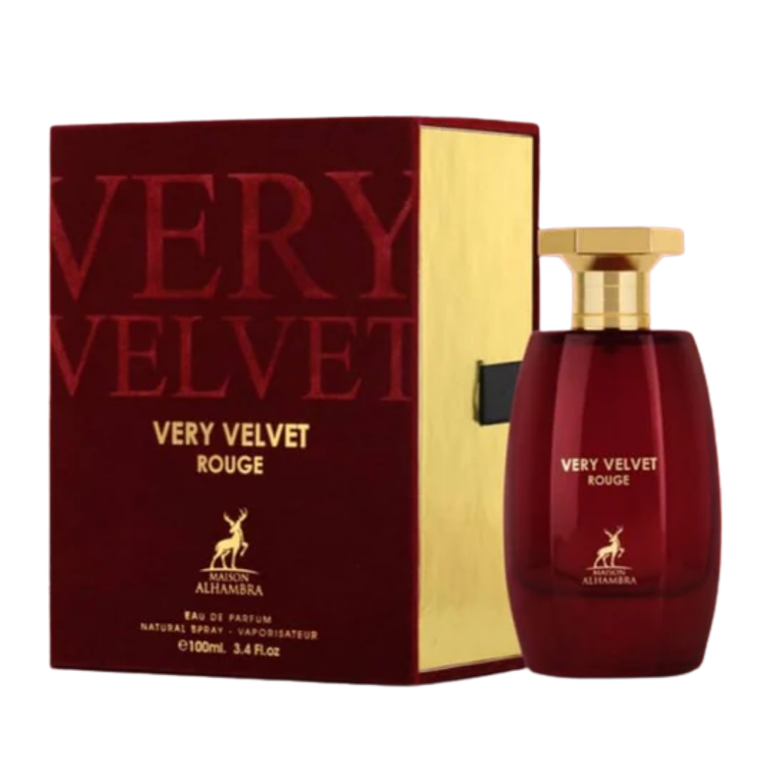 Very Velvet Rouge perfume de la marca Maison Alhambra Rif Perfume