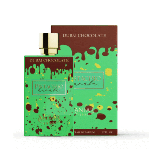 Pistacho Kunafa Dubai Chocolate de la marca Anfar 1950 Rif Perfumes