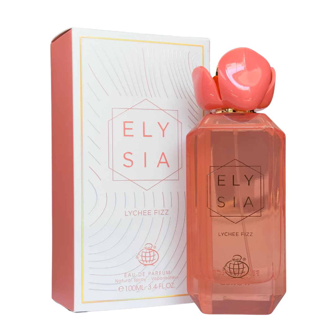 Elysia Lychee Fizz de la marca Fragance World Rif Perfumes