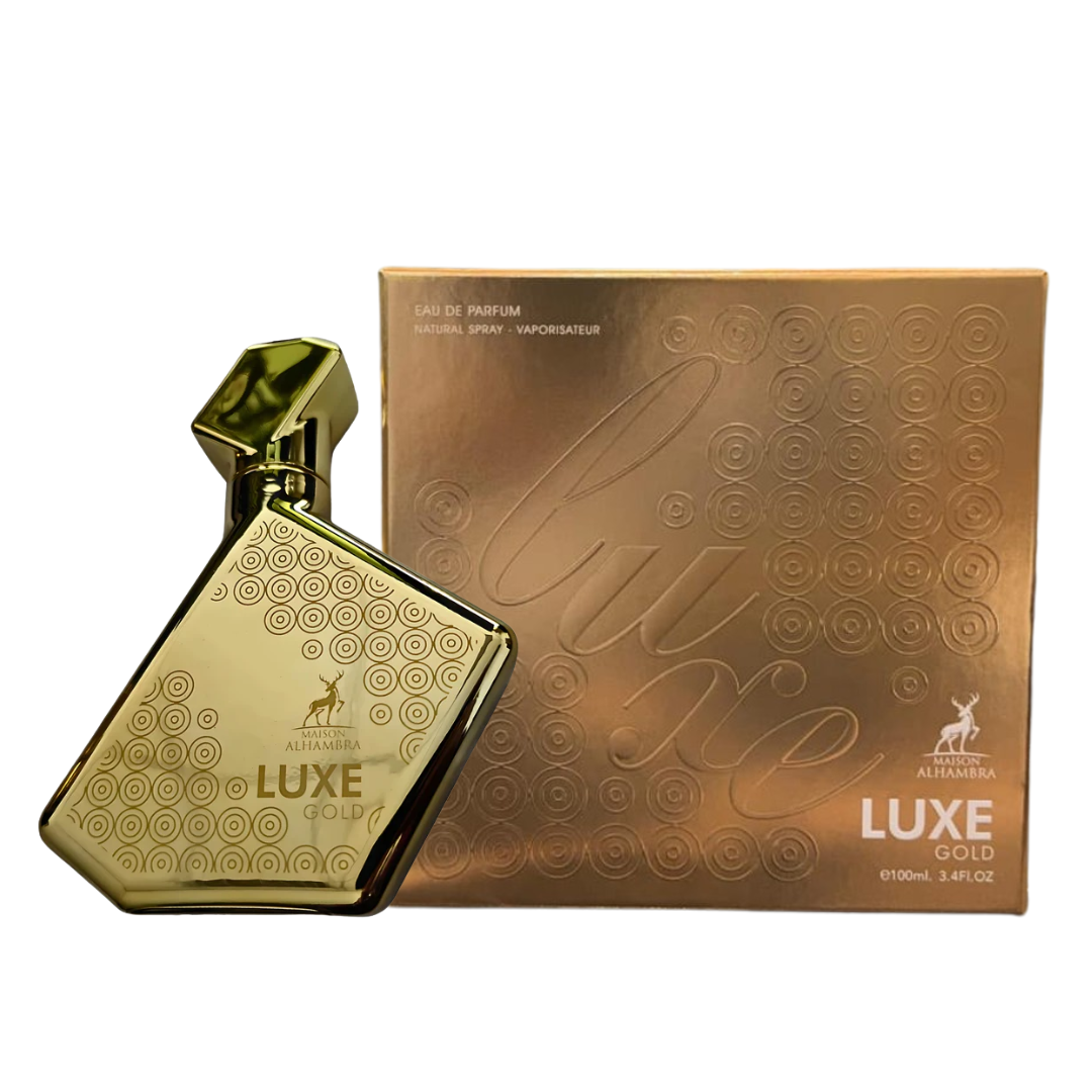 Luxe Gold de la marca Maison Alhambra Rif Perfumes