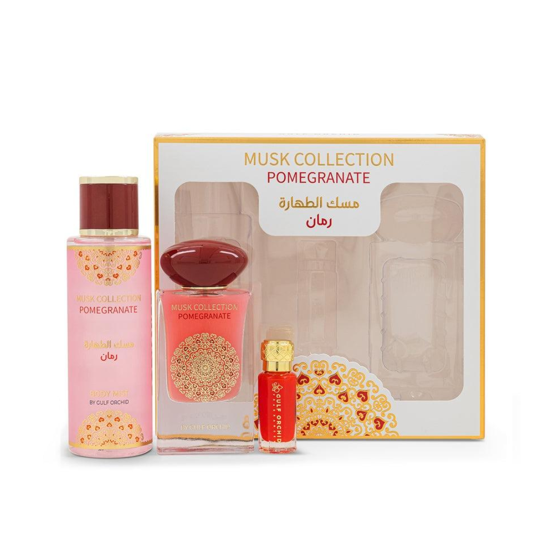 Musk Collection Pomegranate Gift Set de la marca Gulf Orchid Rif Perfumes