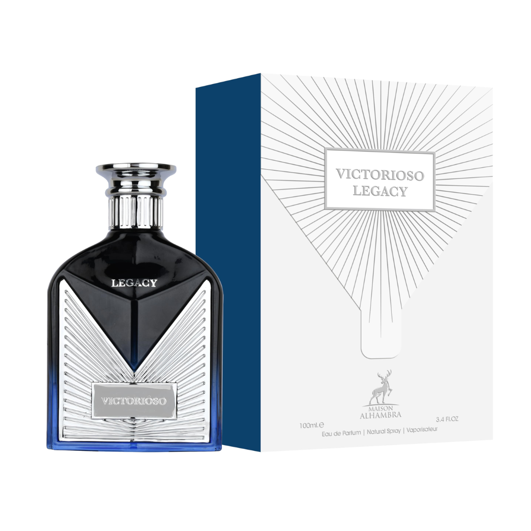 Victorioso Legacy de la marca Maison Alhambra Rif Perfumes