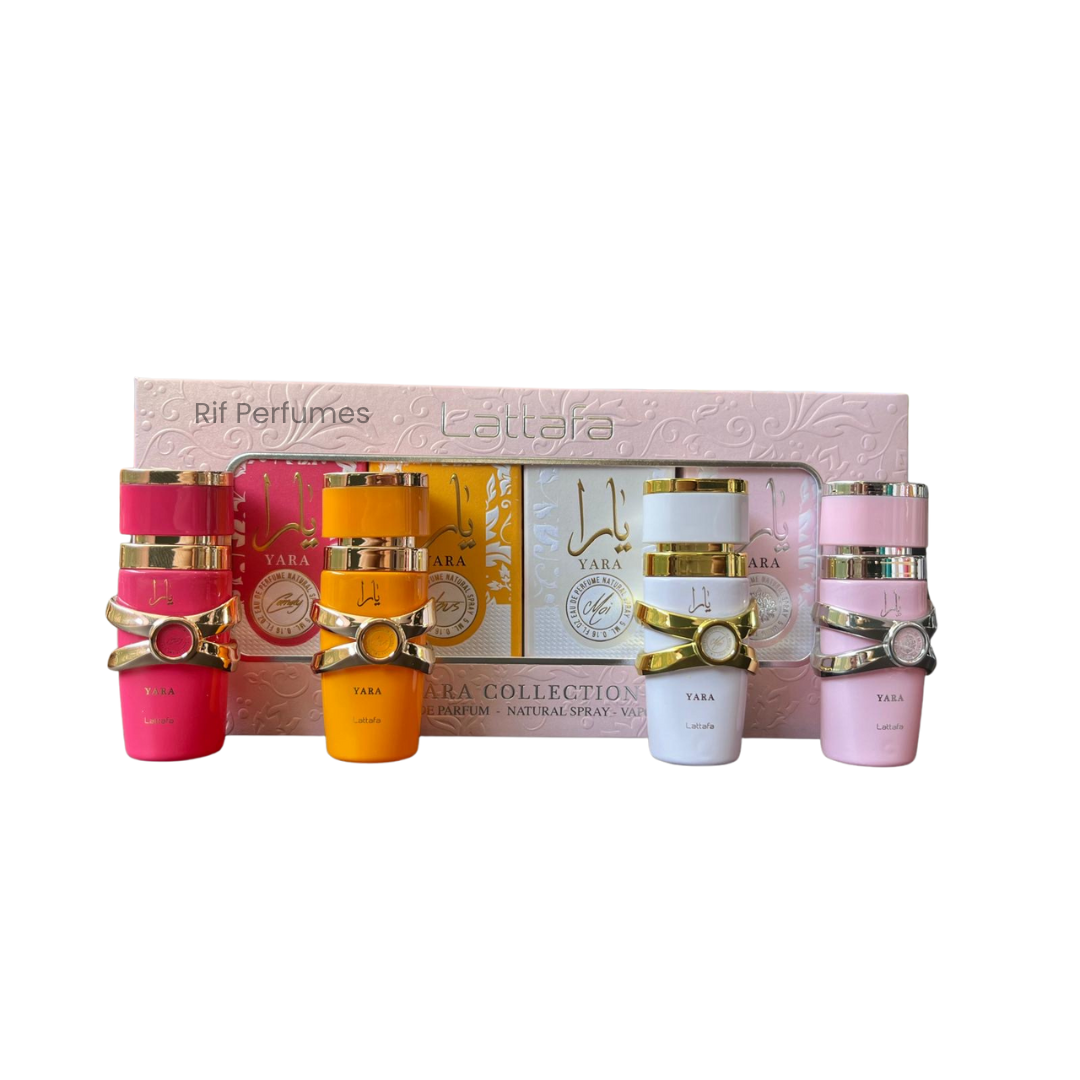 Pack mini tallas Yara de la marca Lattafa Rif Perfumes