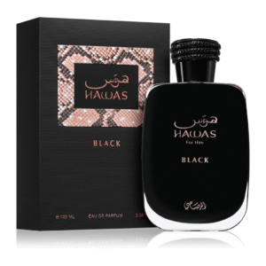 Hawas Black de la marca Rasasi Rif Perfumes