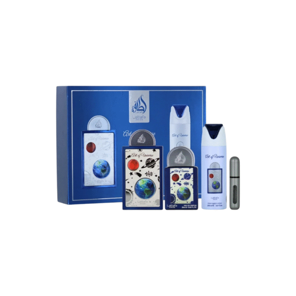 GIFT SET ART OF UNIVERSE de la marca LATTAFA PRIDE Rif Perfumes