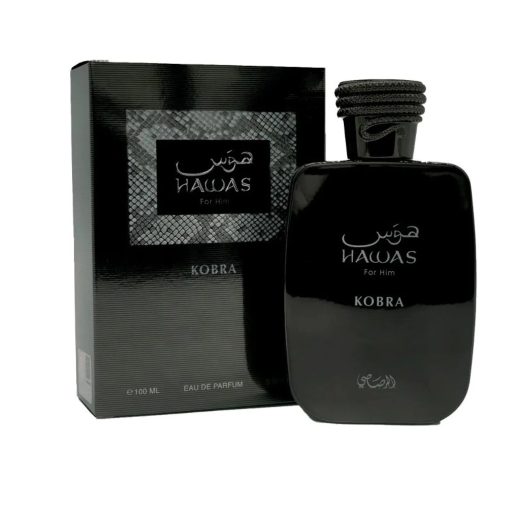 HAWAS KOBRA de la marca Rasasi Rif Perfumes