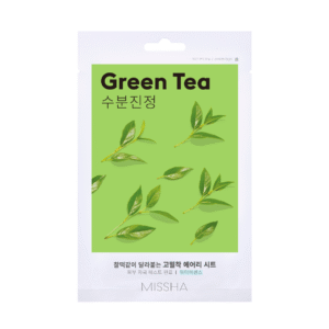 Airy Fit Sheet Mask Green Tea de la marca Missha Rif Perfumes