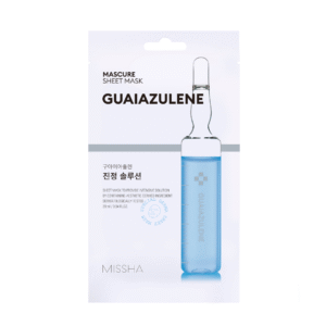 Mascure Calming Solution Sheet Mask Guaiazulenel de la marca Missha Rif Perfumes