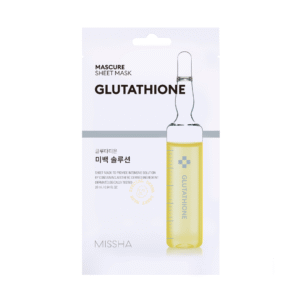 Mascure Whitening Solution Sheet Mask Glutathione de la marca Missha Rif Perfumes